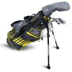 UL42-s 4 Club Stand Set, Grey/Yellow Bag