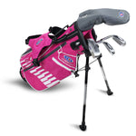 UL42-s 4 Club Stand Set, Pink/White Bag