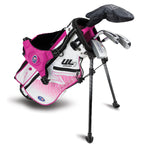 UL7 42 4 Club Stand Set, All Graphite, White/Pink Bag