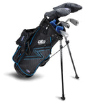 UL7 48 5 Club Stand Set, All Graphite, Black/Teal Bag