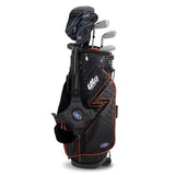 UL7 51 5 Club Stand Set, All Graphite, Black/Orange Bag