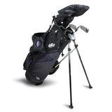 UL7 54 5 Club Stand Set, All Graphite, Black/Purple Bag