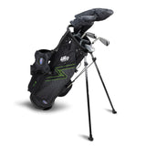 UL7 57 5 Club Stand Set, All Graphite, Black/Green Bag
