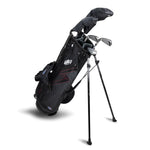 UL7 60 5 Club Stand Set, All Graphite, Black/Maroon Bag