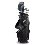 UL7 63 5 Club Stand Set, All Graphite, Black/Gold Bag