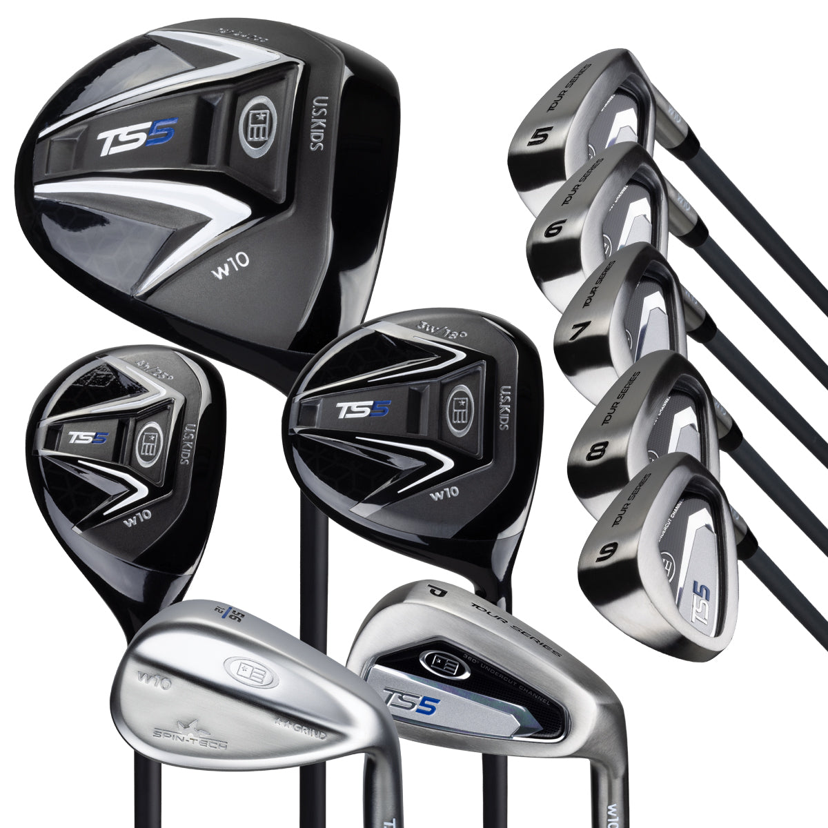TS5-57  10 Club Only Set Graphite Shafts