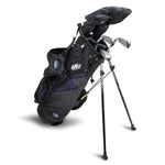 UL7 54 5 Club Stand Set, All Graphite, Black/Purple Bag