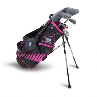 UL51-s 5 Club Stand Set, Black/Pink Bag