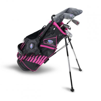 UL51-s 5 Club Stand Set, Black/Pink Bag