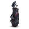 UL60-s 5 Club Stand Set, Grey/Maroon Bag