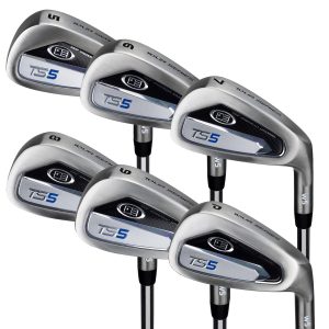 TS5-63  6 Club Iron Set Steel Shafts
