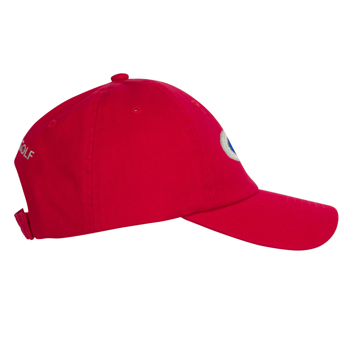 USKG Oval Logo Cap, Red - U.S. Kids Golf